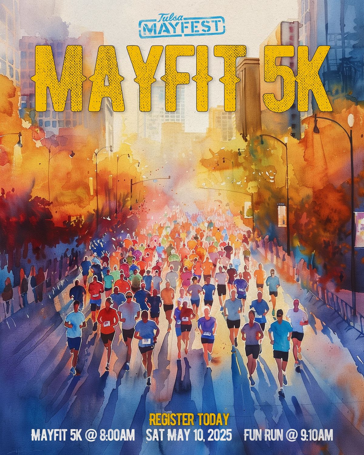 Mayfit 5k at Mayfest 2025