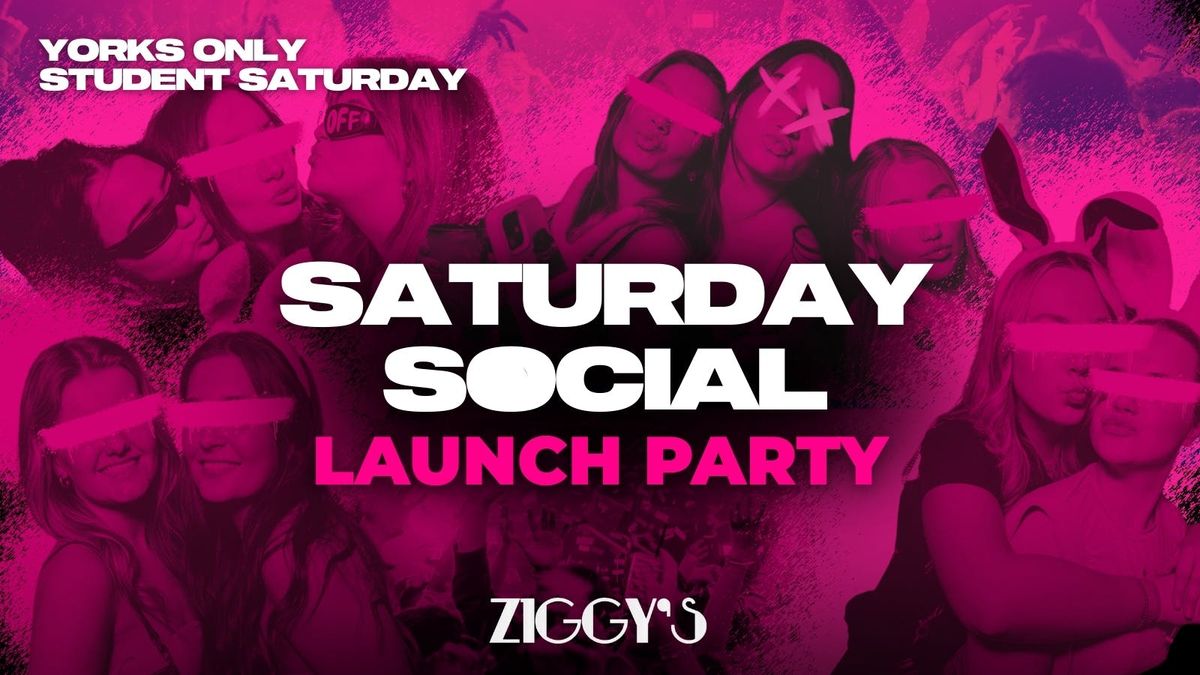 Saturday Social \u2716\ufe0f THE LAUNCH PARTY 