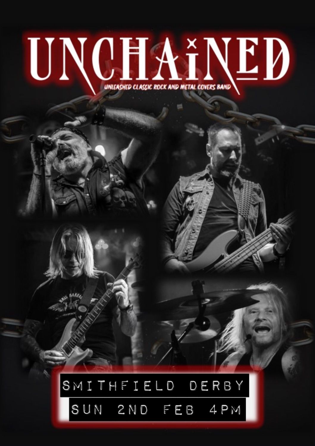 Unchained \u26d3\ufe0f\u200d\ud83d\udca5 Sunday 2nd Feb 4pm