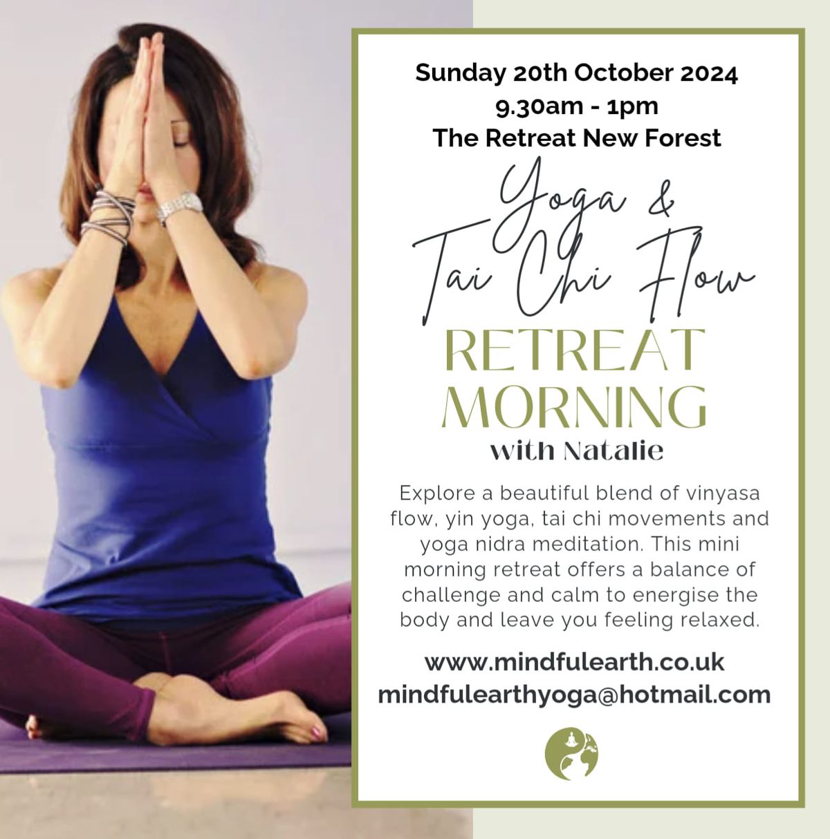 'YOGA & TAI CHI FLOW' Retreat Morning