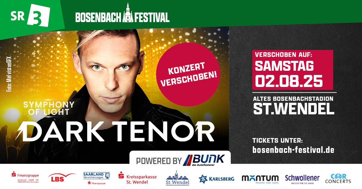 St. Wendel \u2b51 Rock meets Klassik Open Air \u2b51 Altes Bosenbachstadion