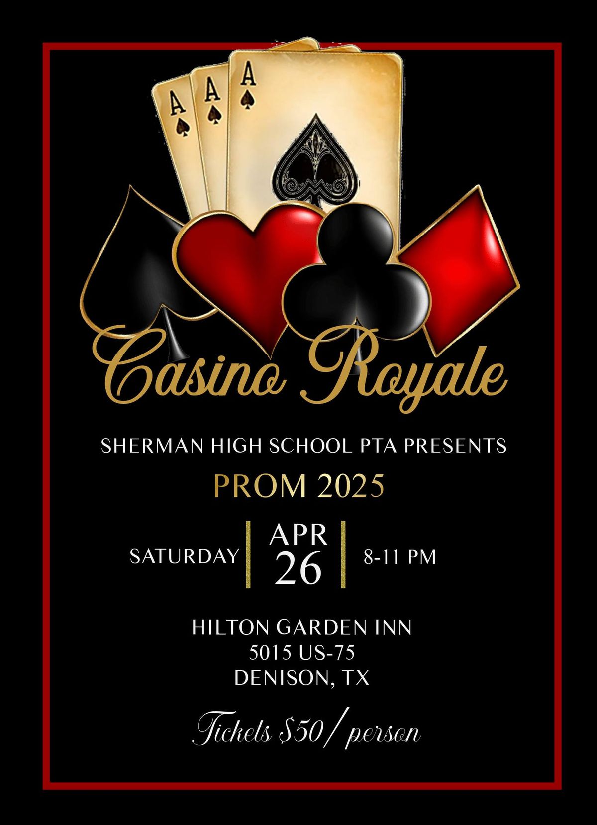 Sherman High School Senior Prom - Casino Royale