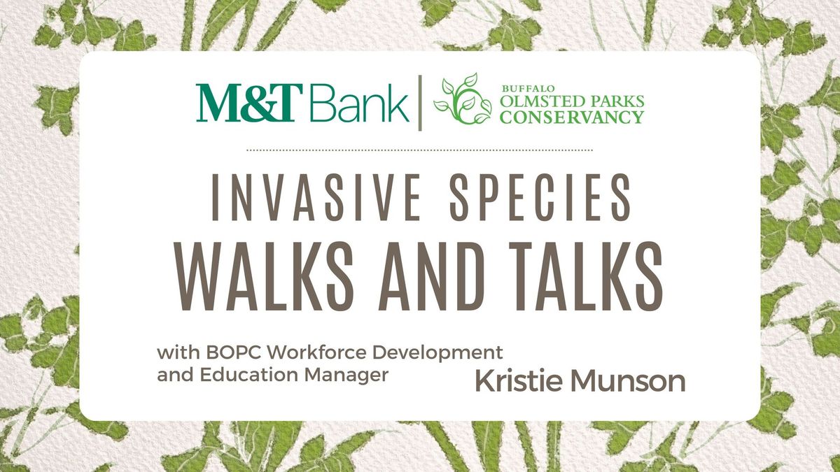 Invasive Species Walking Tour at South Park