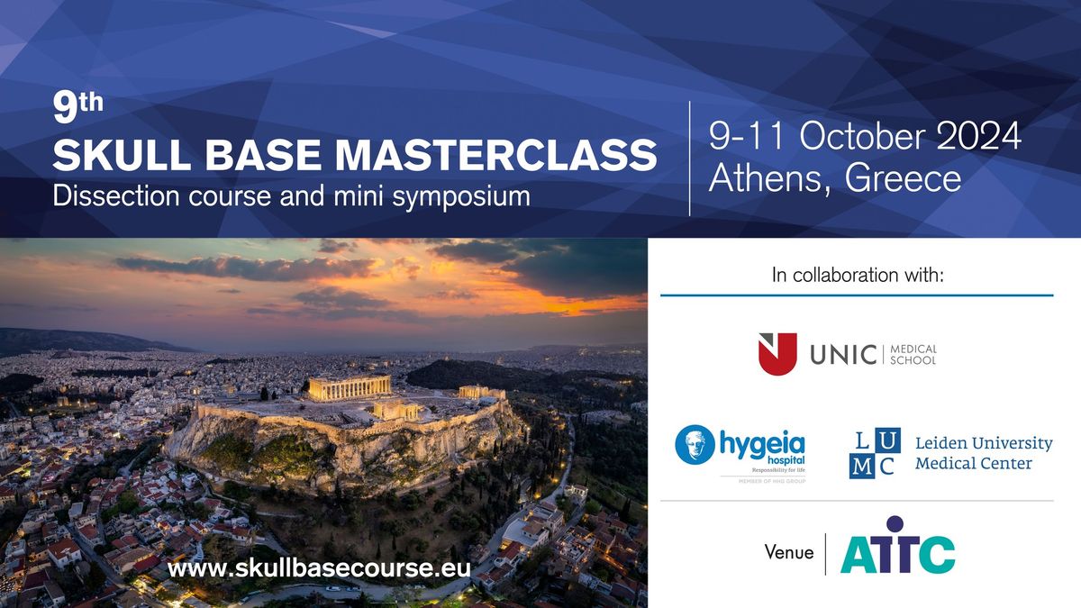 9th Skull Base Masterclass