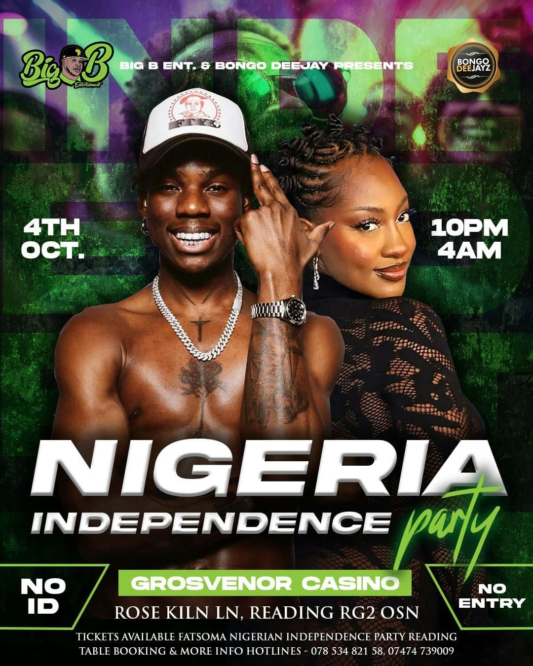 Nigeria independence party Reading