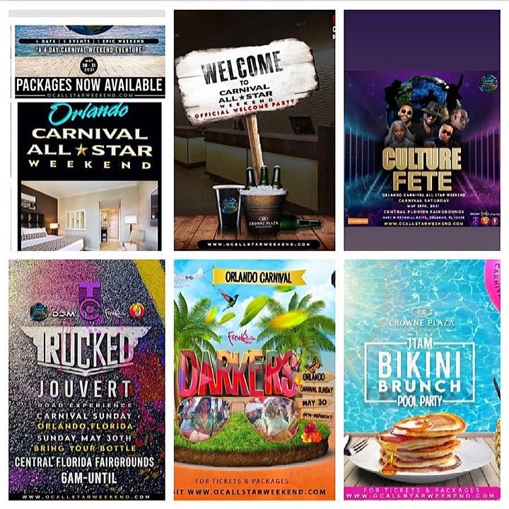 Orlando Carnival All Star Weekend (EVENTS ONLY PACKAGES), Central