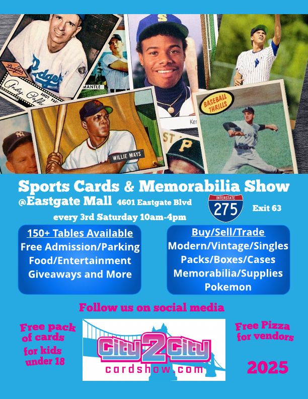 Eastgate Mall Sports Cards & Memorabilia Show