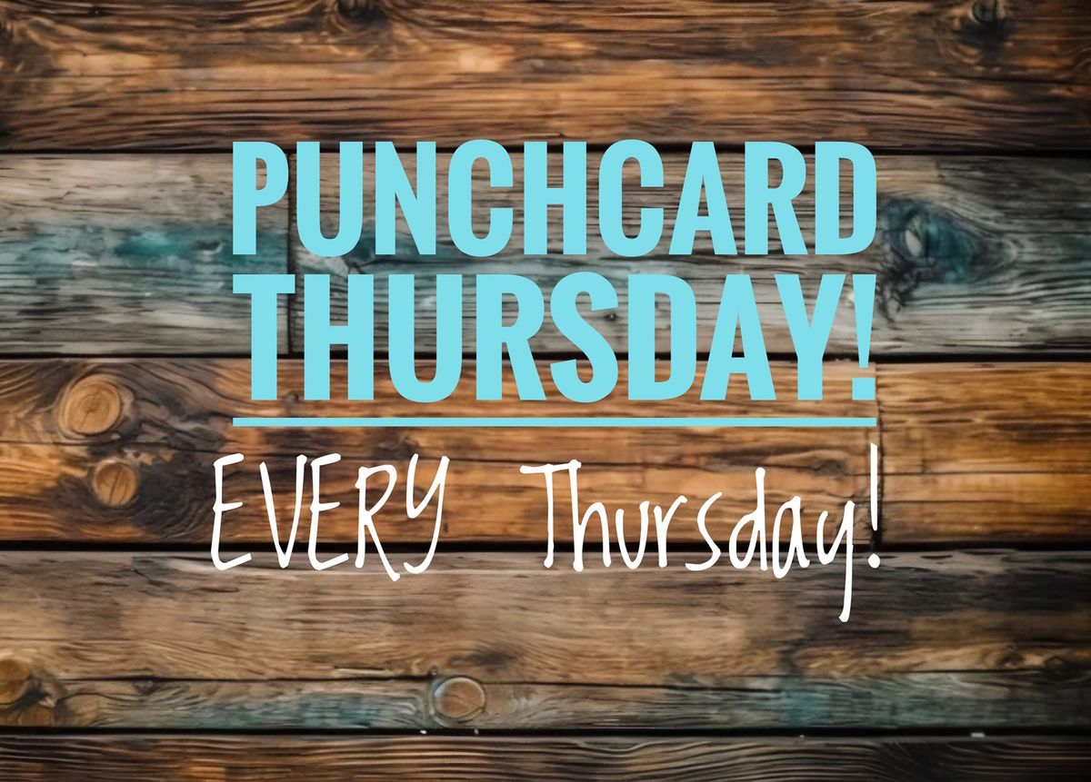 Punchcard Thursday!