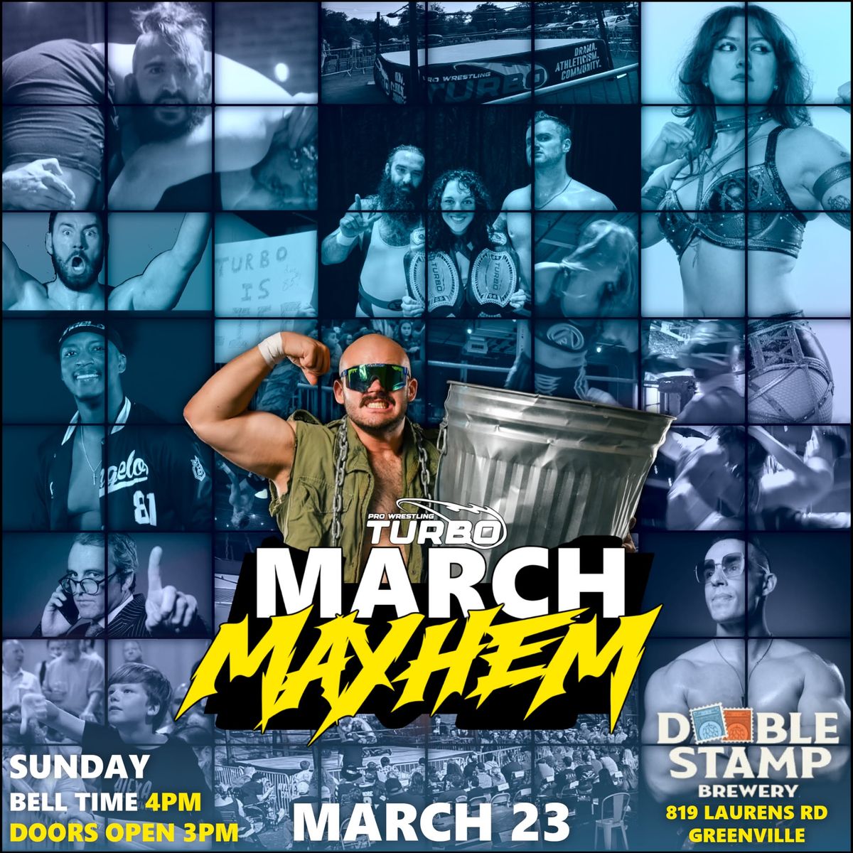 March MAYHEM @ Double Stamp Brewery