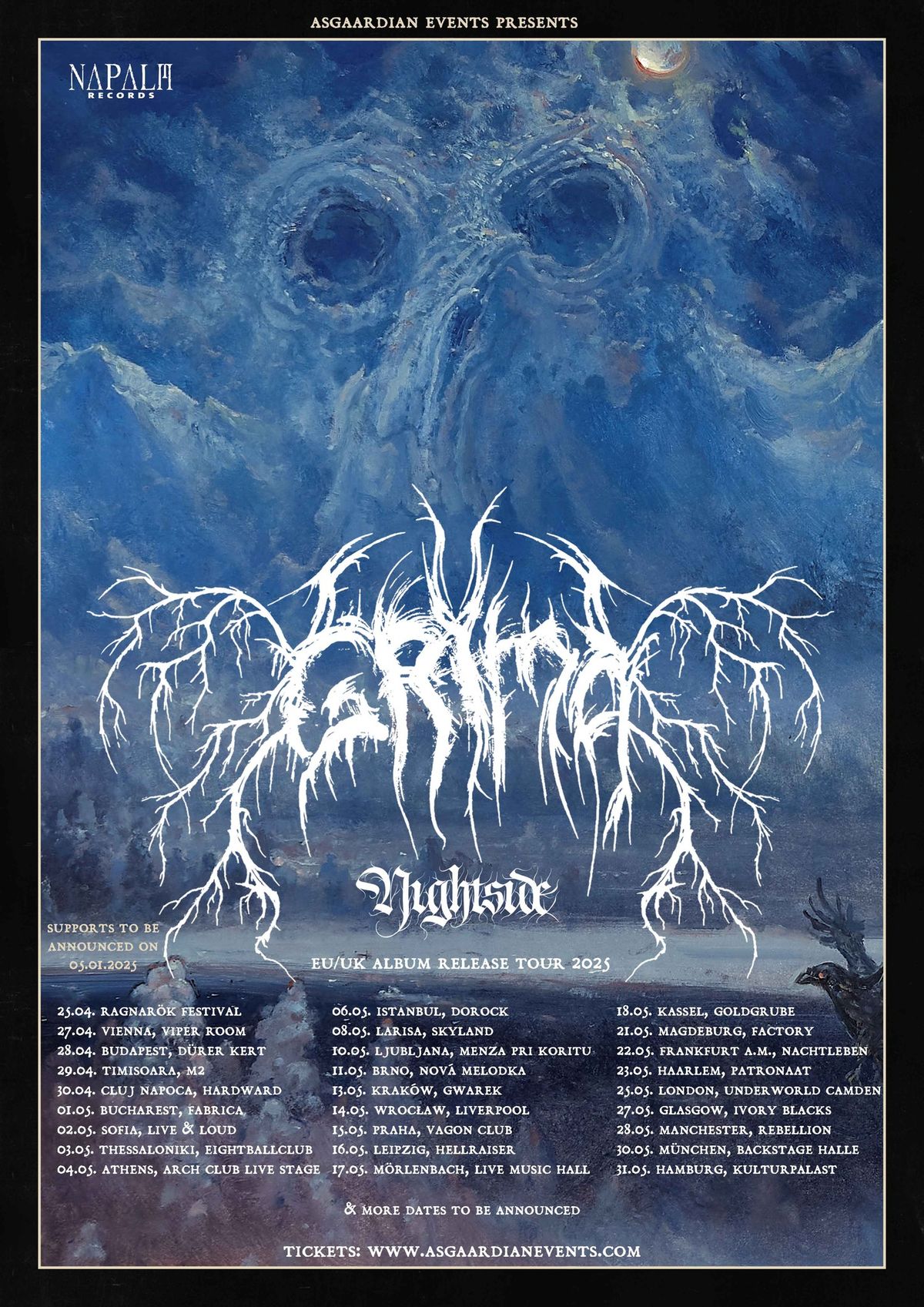 Grima - Nightside Release Tour