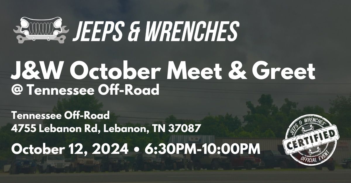 J&W October Meet & Greet