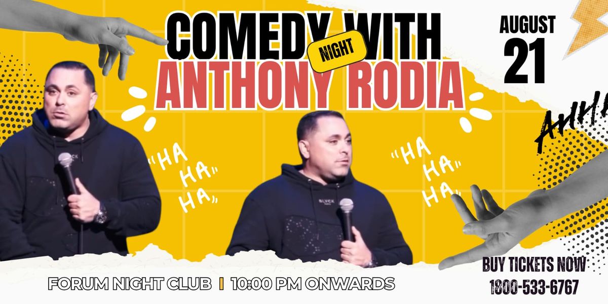 Anthony Rodia at Stress Factory Comedy Club - New Brunswick