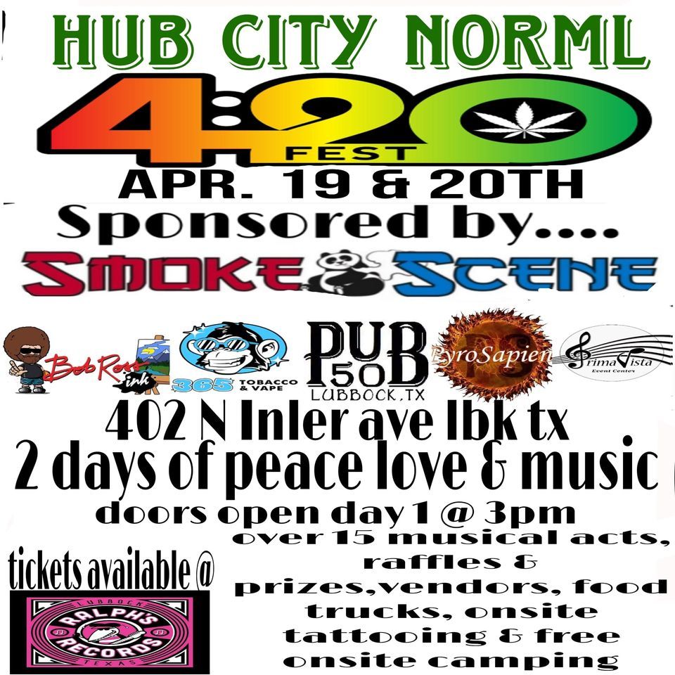 hub city norml 2 day 420 fest