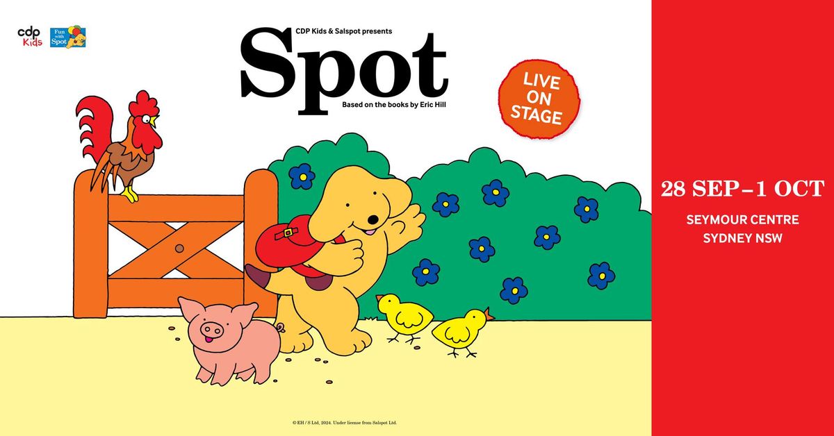 Spot - Live in Sydney!