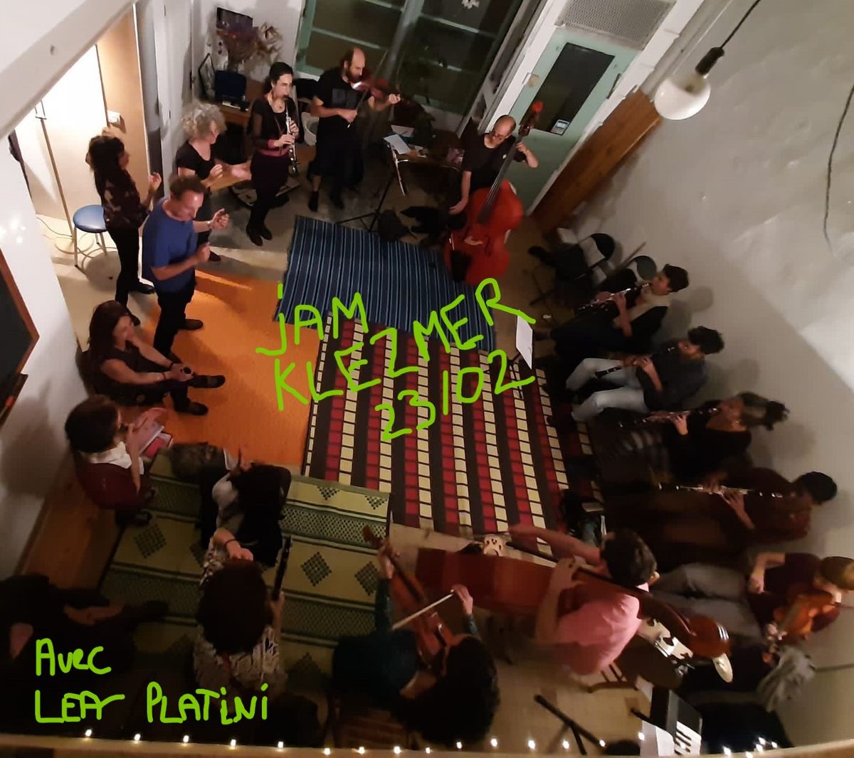 Soir\u00e9e Klezmer - atelier, concert, Jam