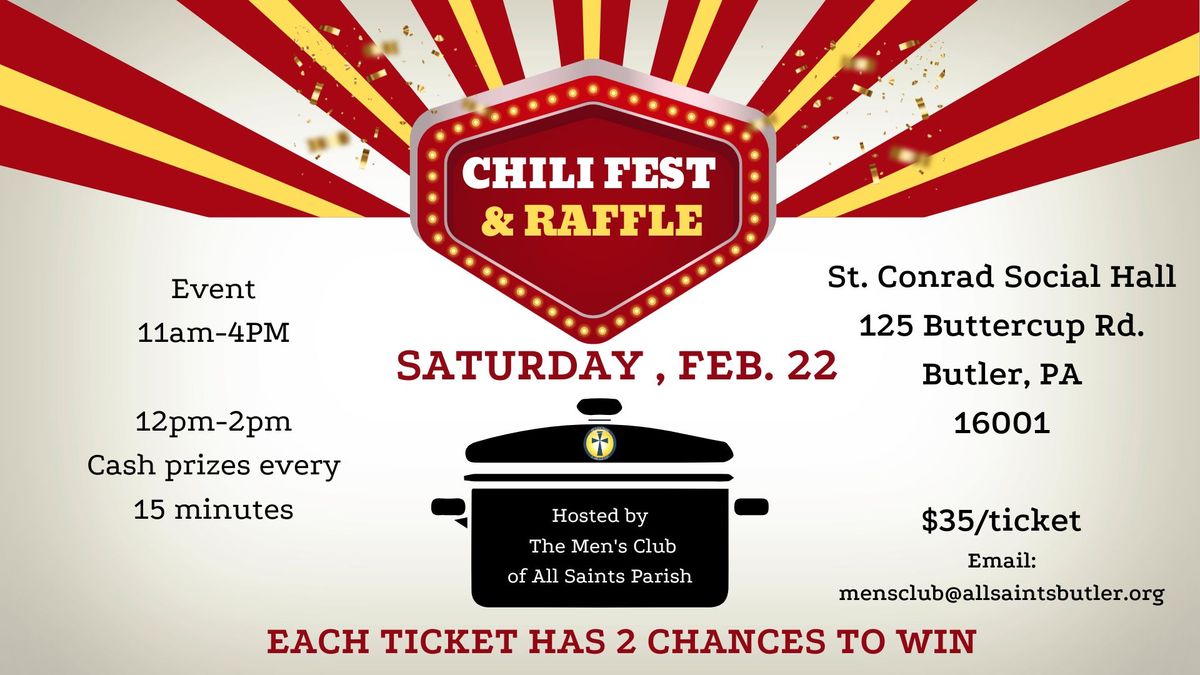 Chili Fest & Raffle Event