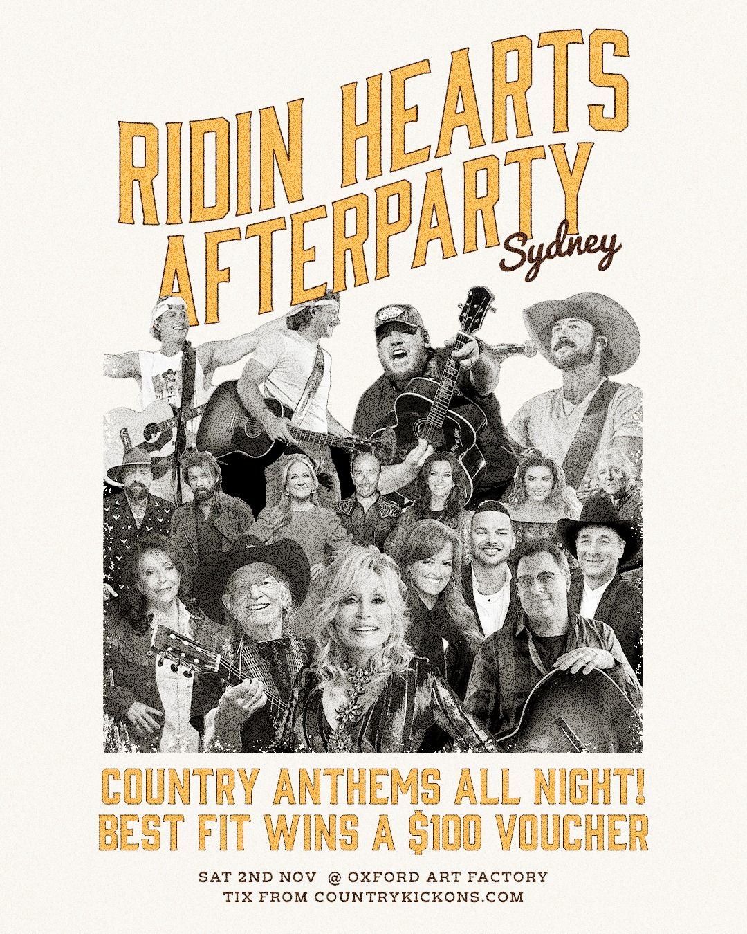 Ridin Hearts Afterparty Sydney (Unofficial)