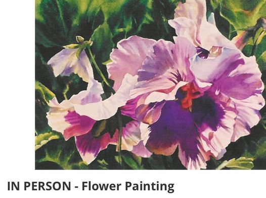 2 day Weekday Workshop > Flower painting with Dr. Mohammed Bhatti