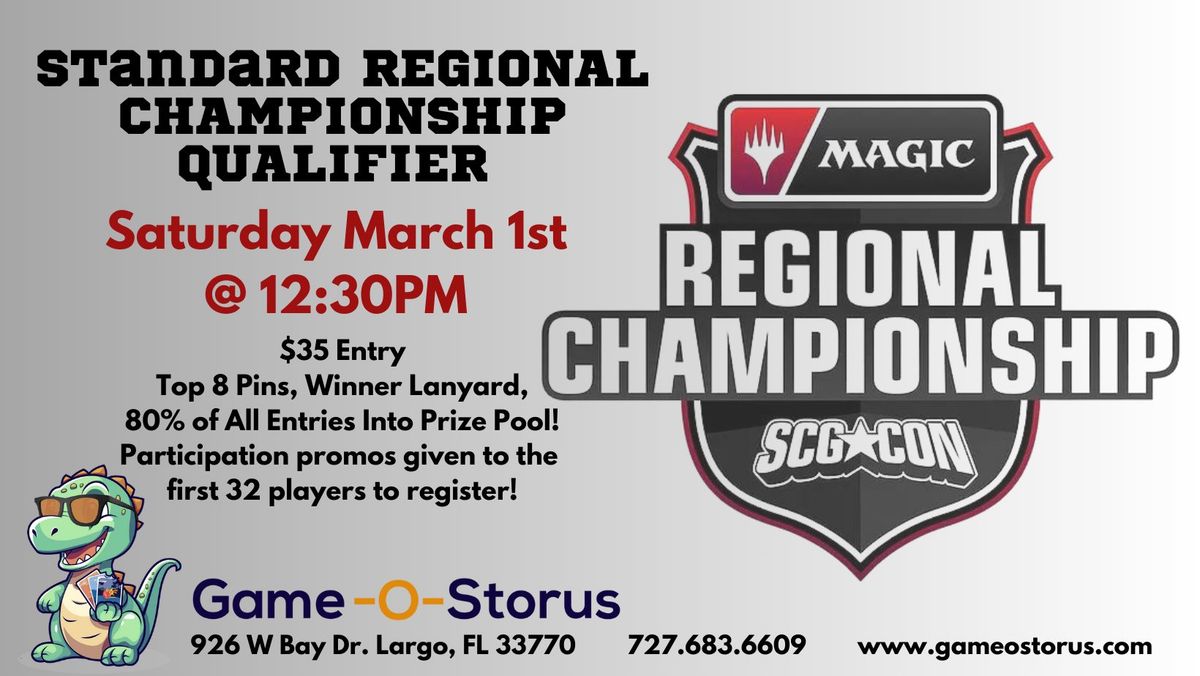 STANDARD REGIONAL CHAMPIONSHIP QUALIFIER