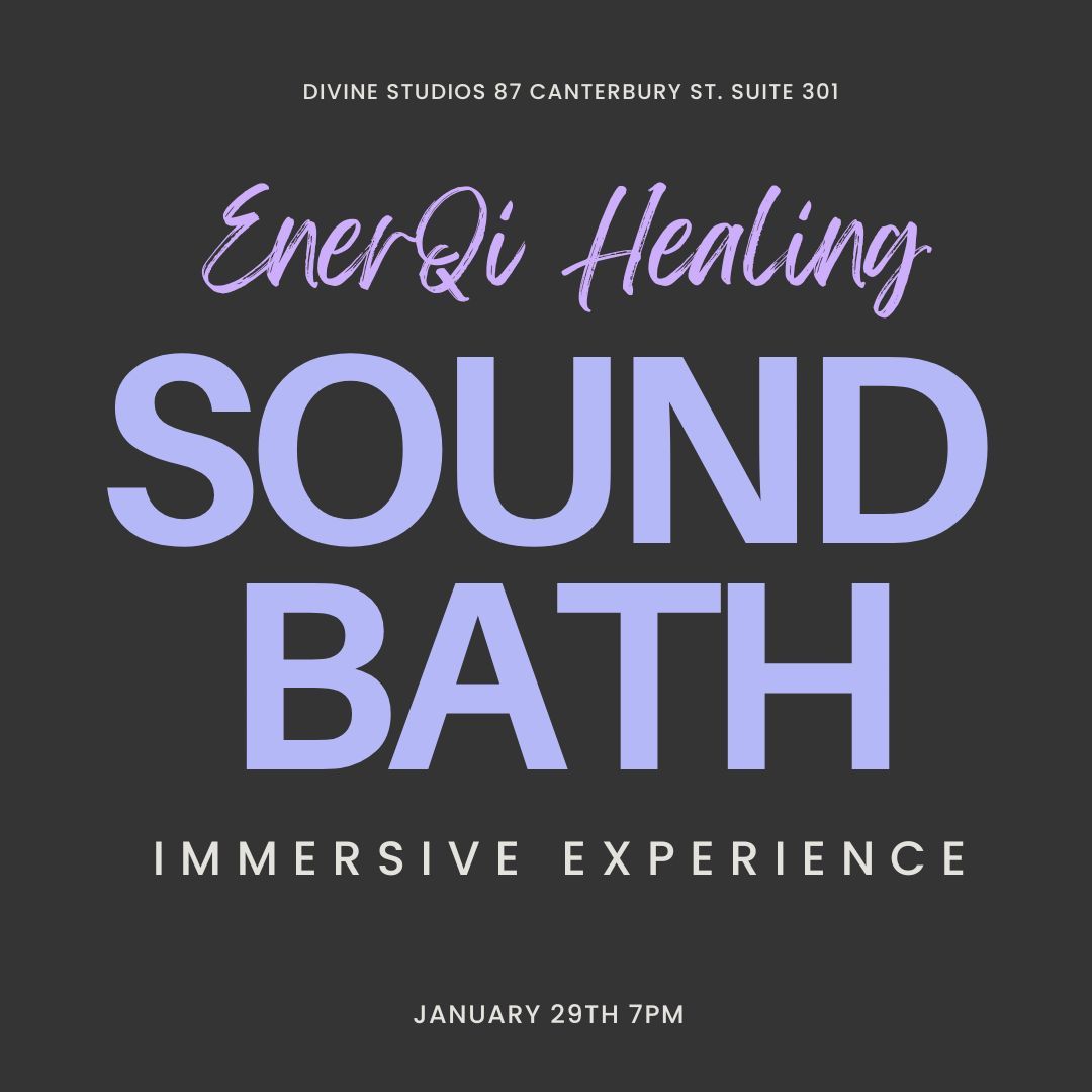 SOLD OUT EnerQi Healing Sound Immersion - Saint John