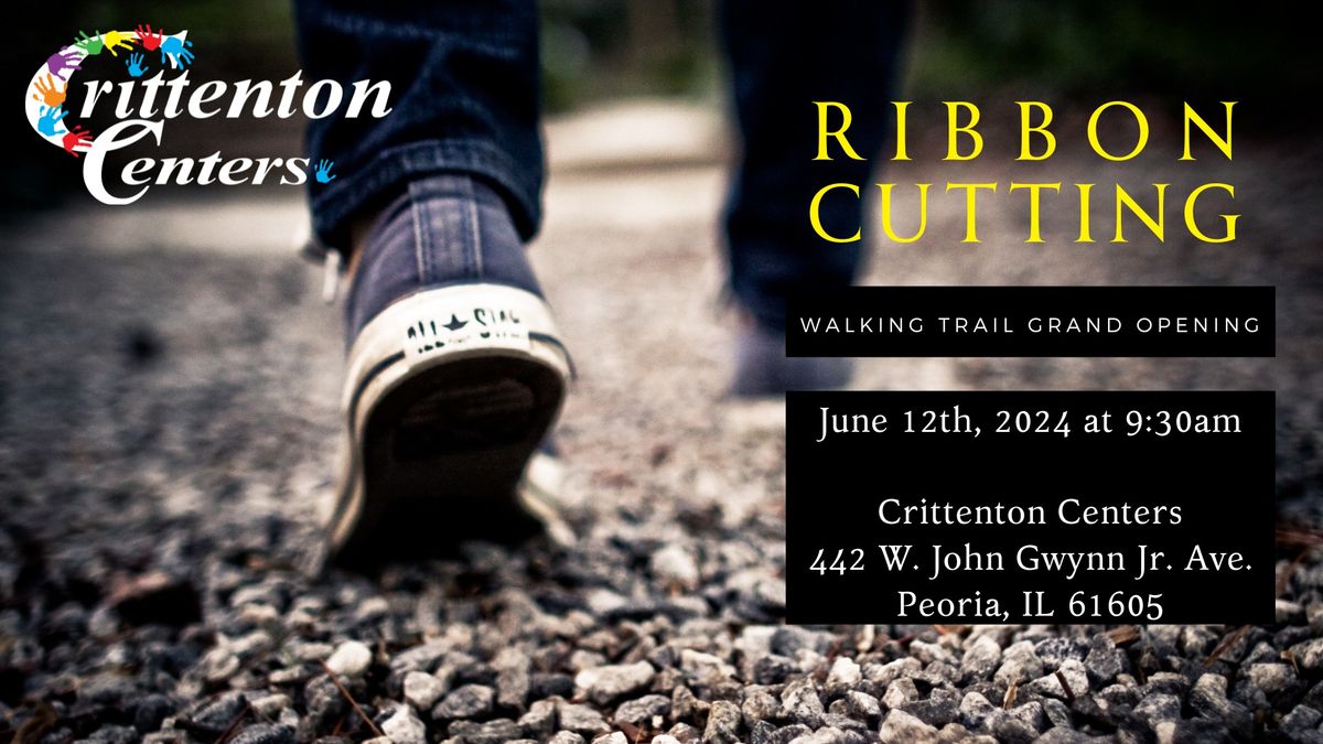 Ribbon Cutting for Crittenton Centers' Walking Trail