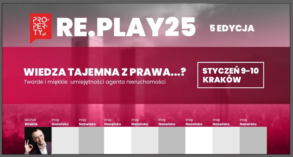 RE.PLAY25 - 5 edycja - Wiedza tajemna z prawa...? 