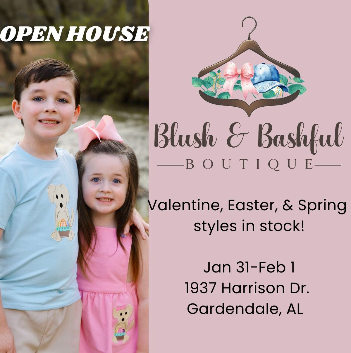 Blush & Bashful Boutique Spring Open House 