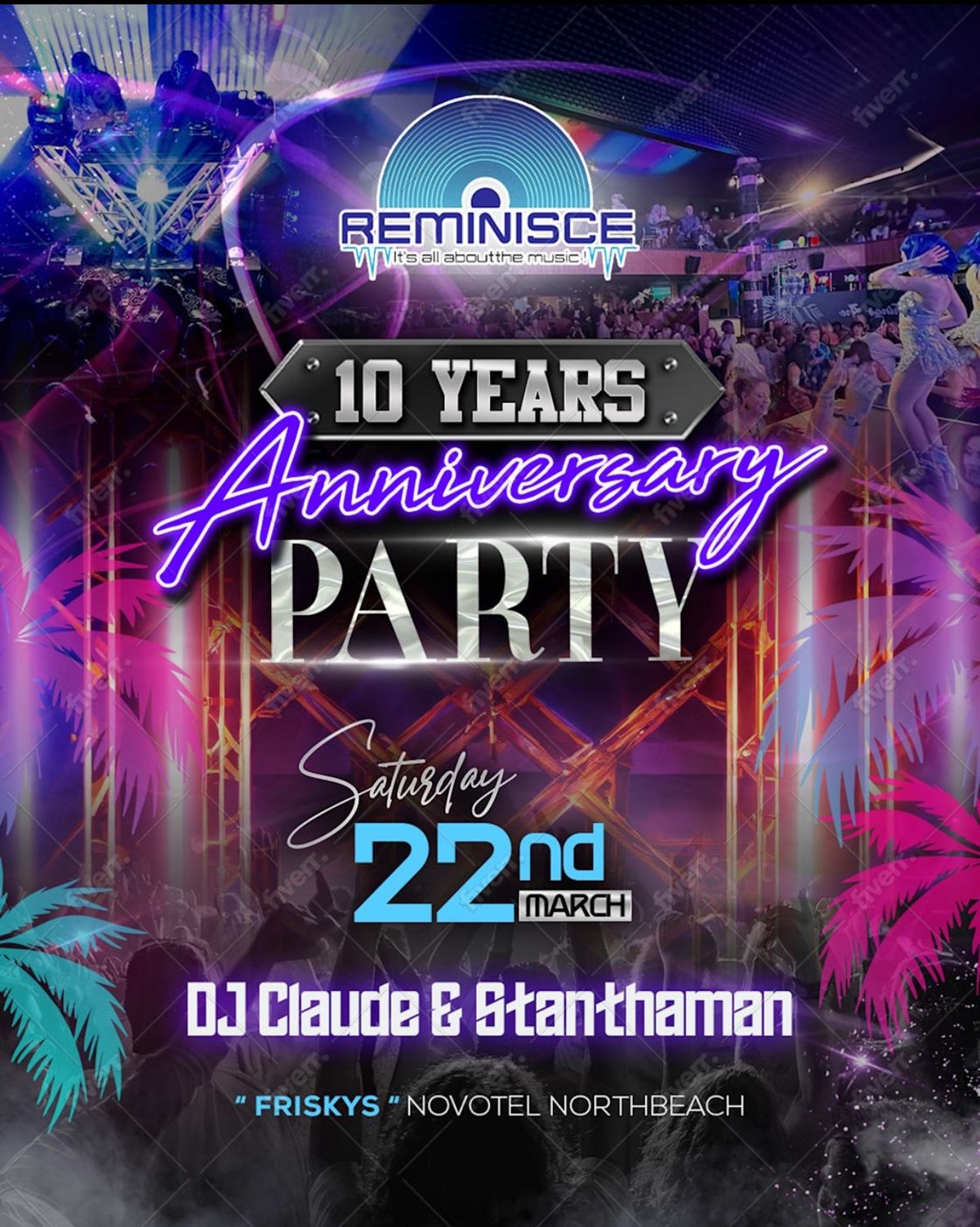 Reminisce 10 Years Anniversary Party