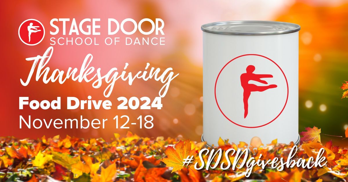 SDSD Thanksgiving Food Drive 2024