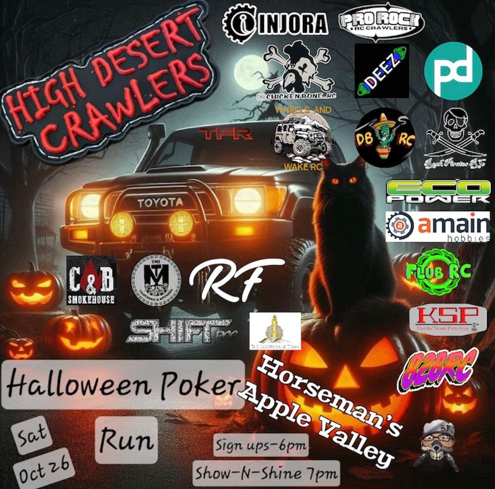 High Desert Crawlers Halloween Poker run