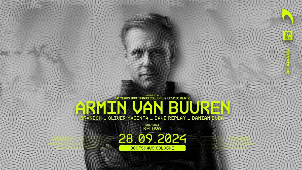 SOLD OUT: Armin van Buuren at 20 Years Bootshaus