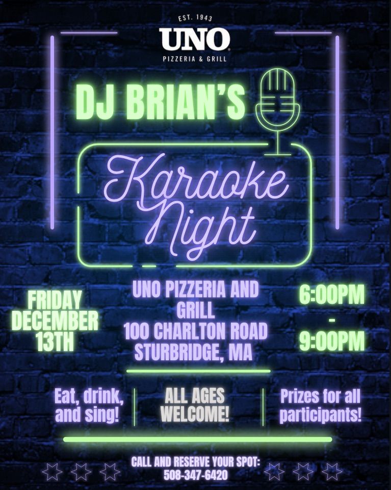 Karaoke Night with DJ Brian