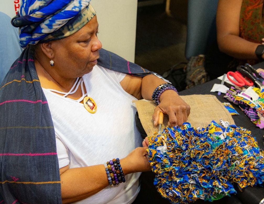 Gullah Rag Rug Workshop with Quilter Artist and Designer Cookie Washington