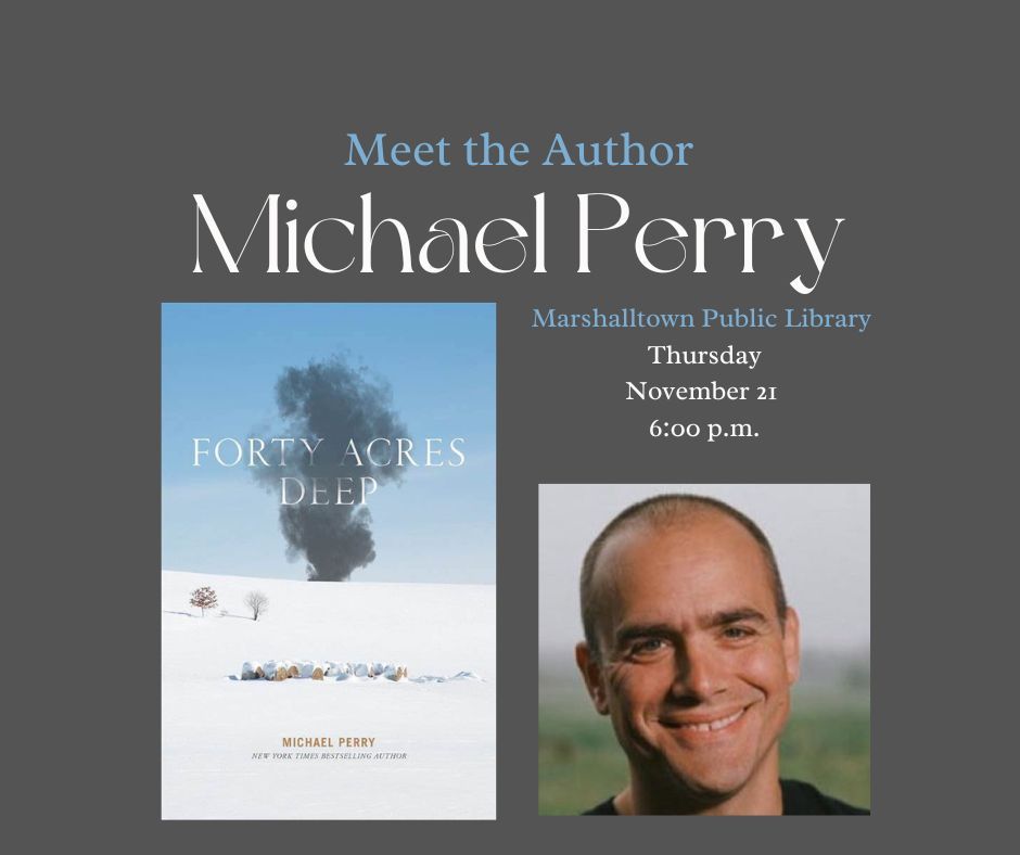 Meet the Author - Michael Perry - in Marshalltown