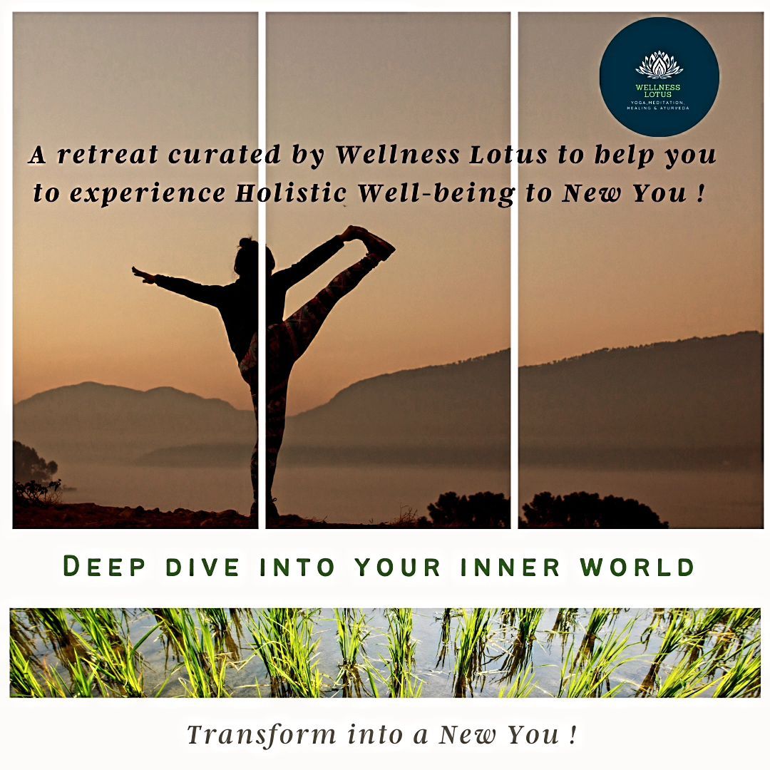 "Happy you" Wellness Lotus Retreat - Rejuvenate, Refresh & Recreate