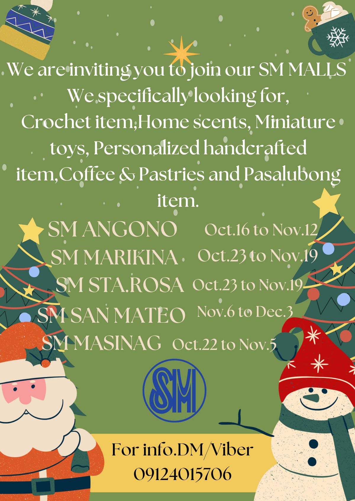 SM Malls' We- inviting you to join us!