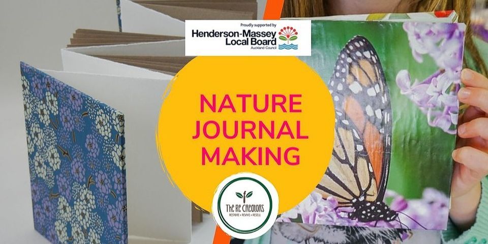 Nature Journal Making, Ranui Library, Tuesday 4 October 10.00am - 12 noon