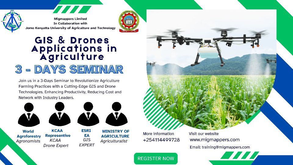 GIS and Drone Applications in Agriculture Training Program