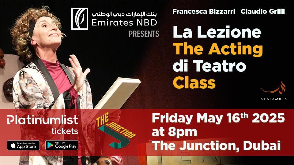 La Lezione di Teatro\/ The Acting Class at The Junction in Dubai