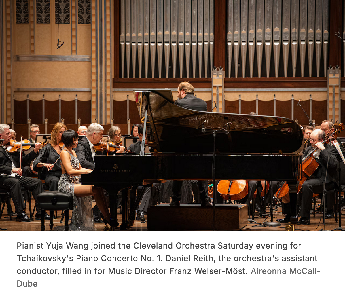 The Cleveland Orchestra - Yuja Wang at Mandel Concert Hall at Severance Music Center