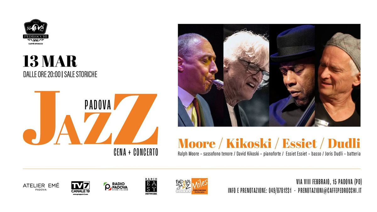 Padova Jazz Festival al Caff\u00e8 Pedrocchi 