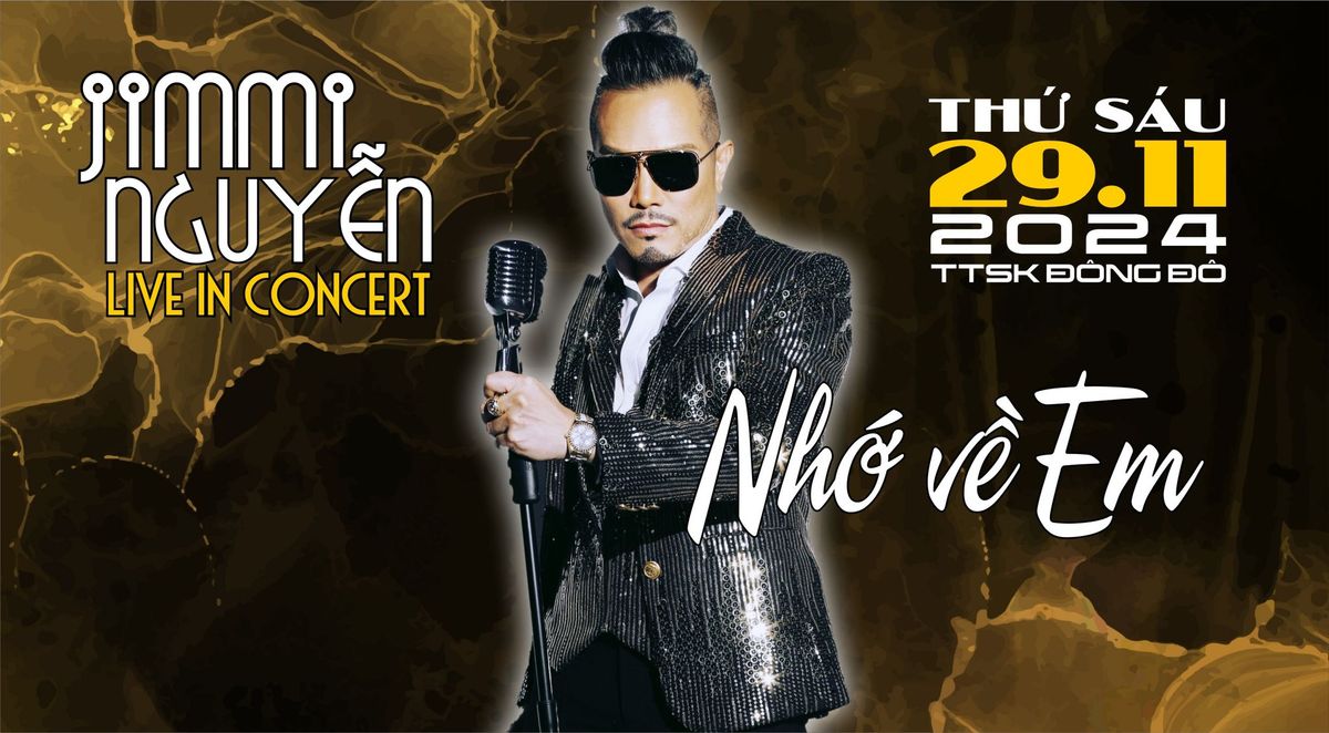 JIMMII NGUY\u1ec4N - LIVE IN CONCERT