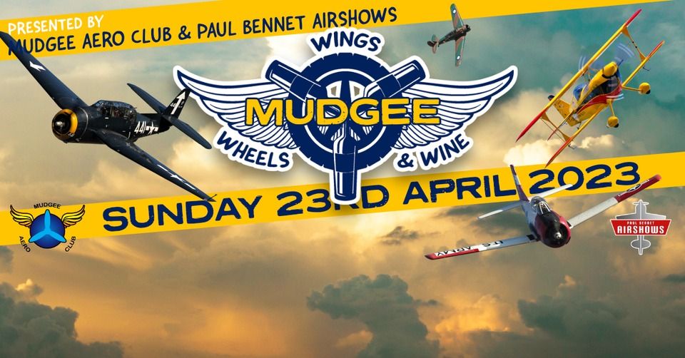 Wings, Wheels & Wine 2023, online, 22 April to 23 April