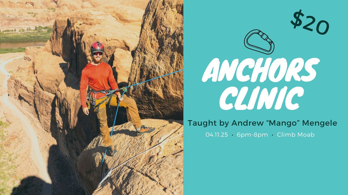 Climbing Anchors Clinic 