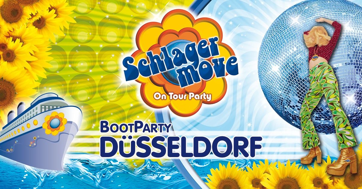 D\u00fcsseldorf: Schlagermove ABEND-Bootparty