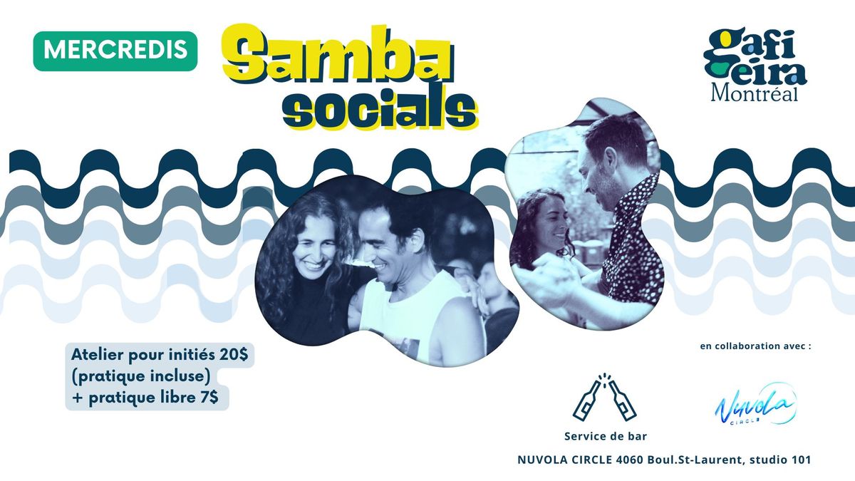 Mercredis "Samba Socials" - atelier et pratique libre