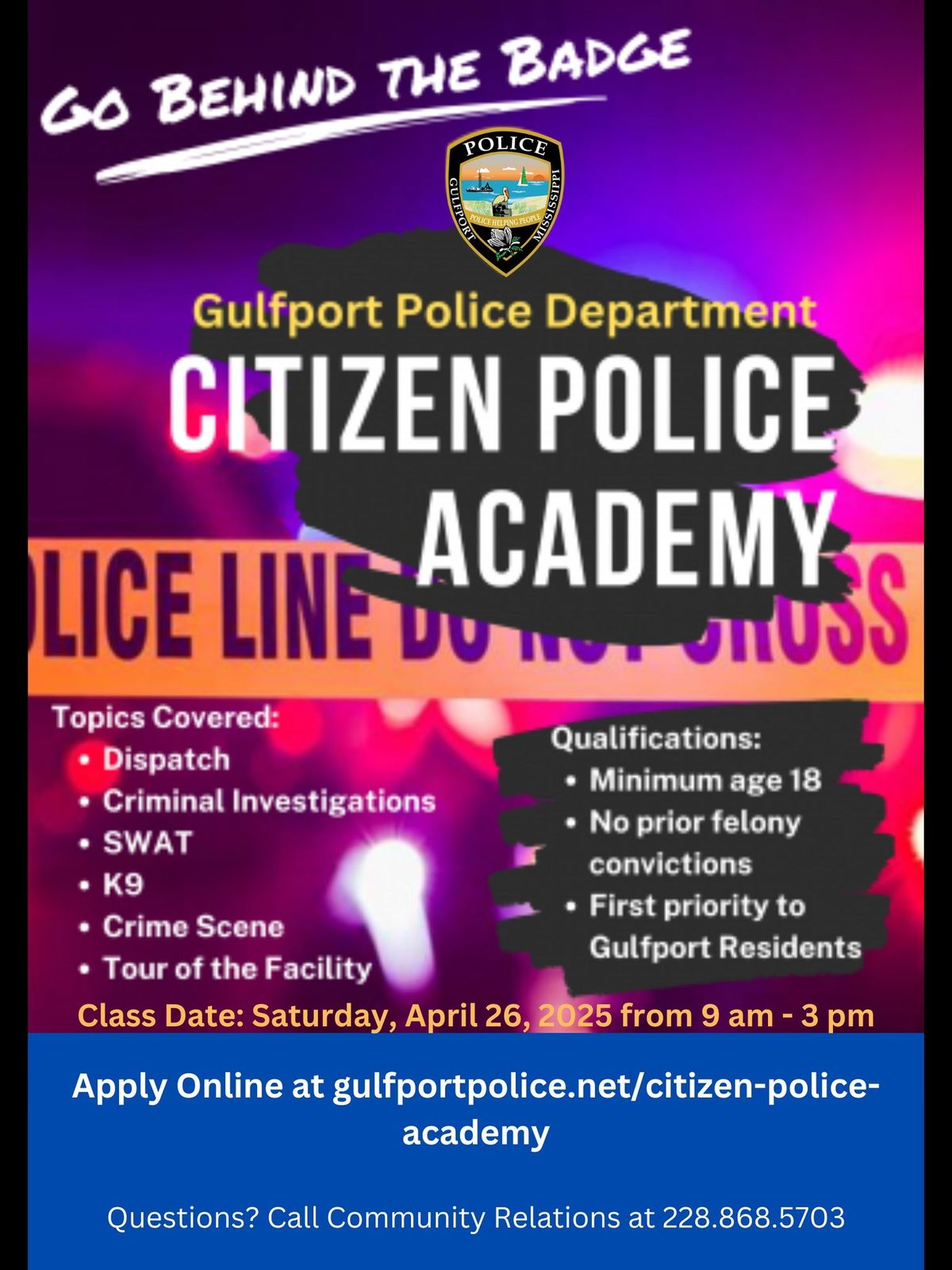 Citizen Police Academy 