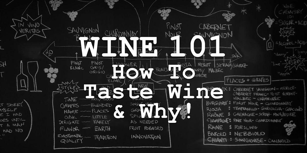 WINE 101: How To Taste Wine & Why @ Sorriso in Brookline Village