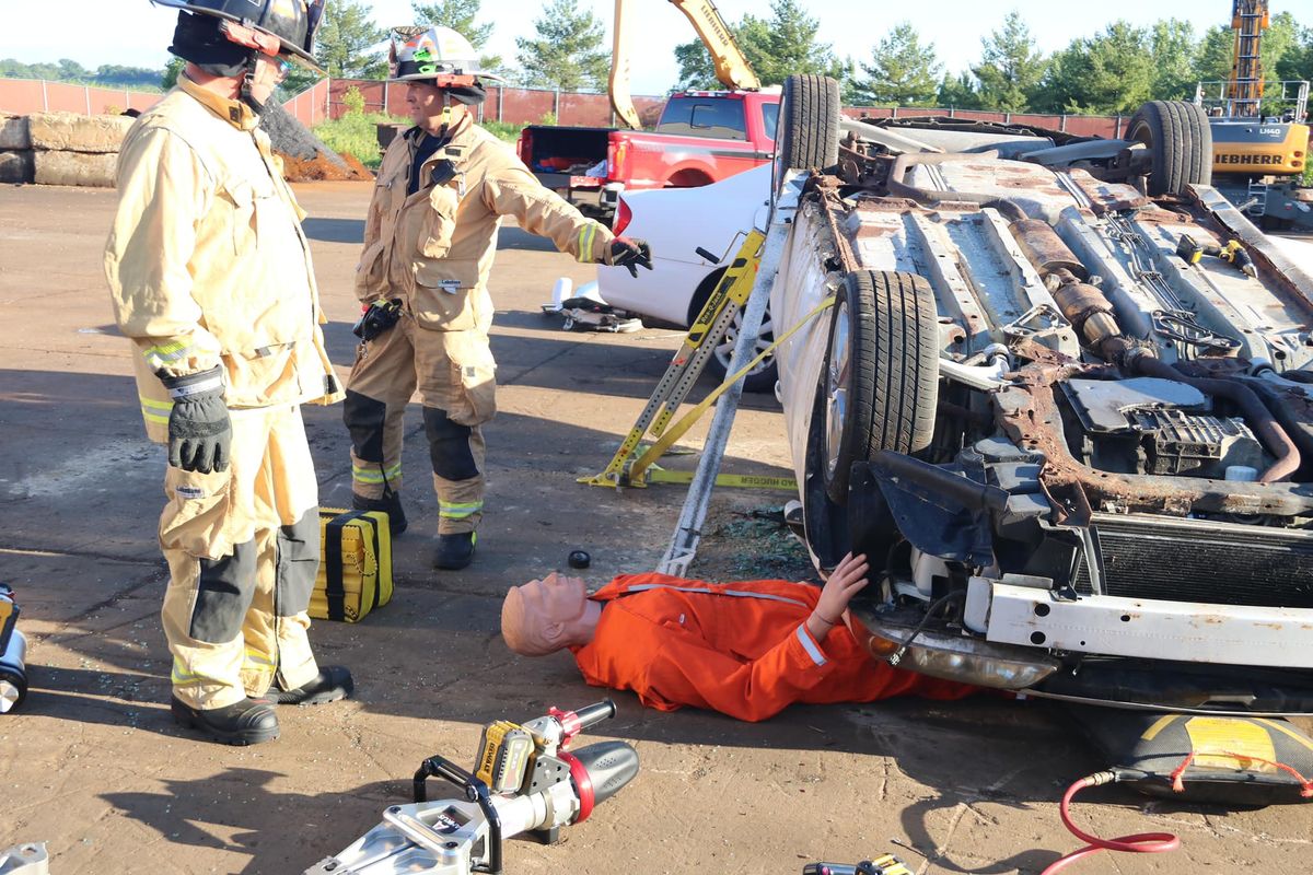 CPFD Extrication Demonstration and Wellness Event