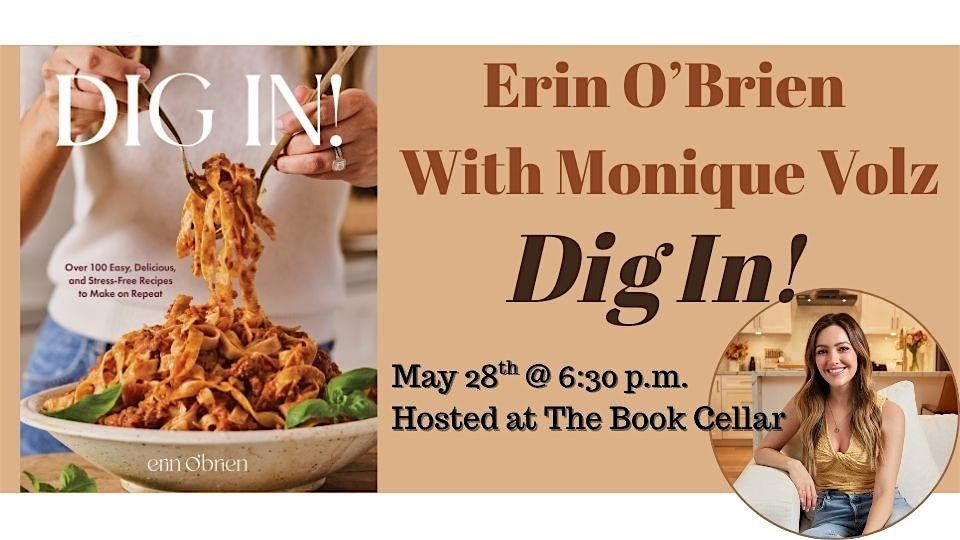 Erin O\u2019Brien "Dig In!" Cookbook signing